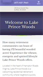 Mobile Screenshot of lakeprincewoods.org